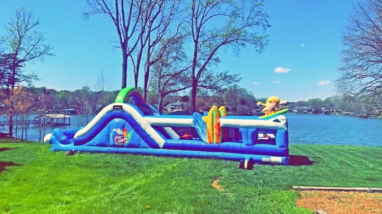 Surf's Up Obstacle Course
