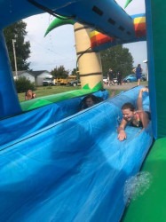 TROPICAL20SLIP20RACE 1747600581 2-Lane Tropical Slip N Slide