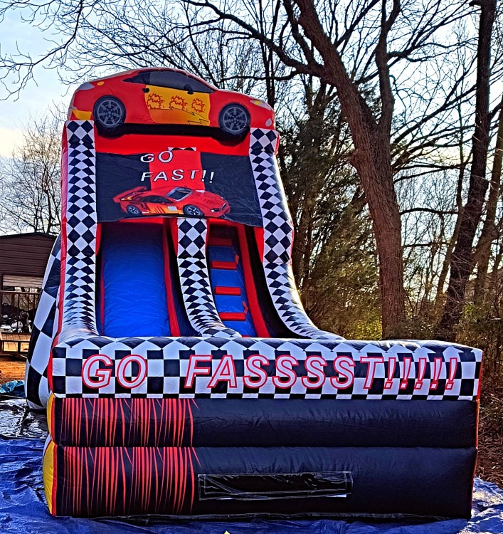 15 FT Race Car Slide